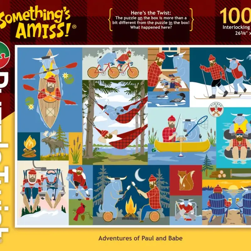 Maynards Games Adventures of Paul and Babe - Puzzle (1000 pc)