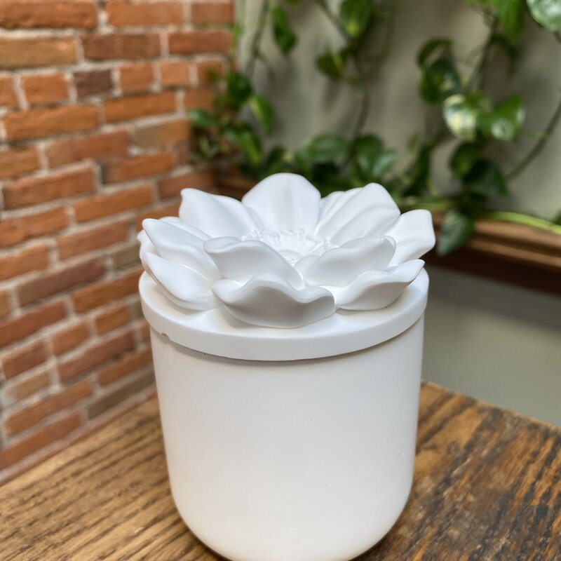 Olivia Rae Ceramic Flower Candle