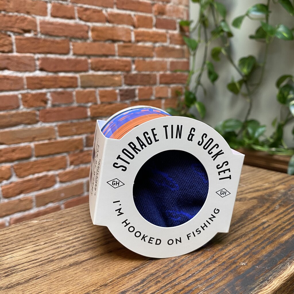 Gentlemen's Hardware Socks in a Can - Fishing