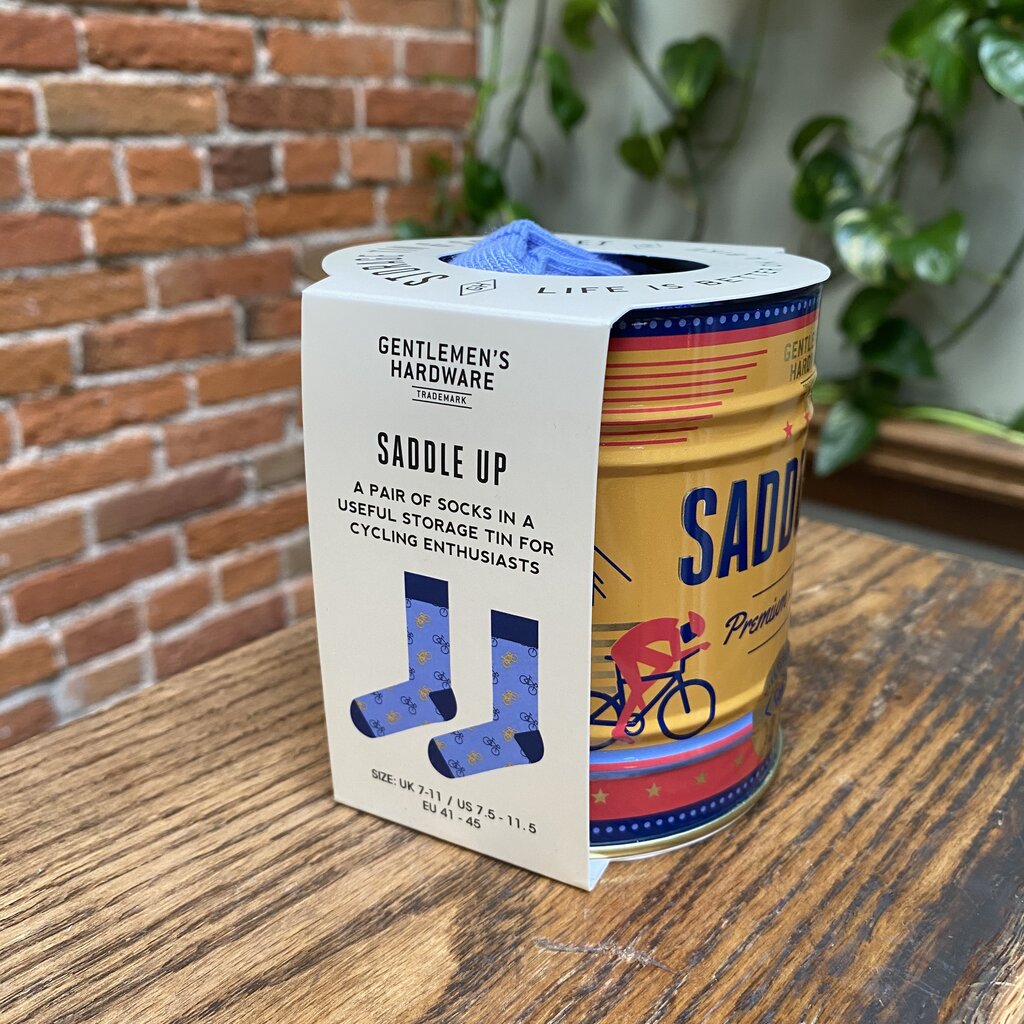 Gentlemen's Hardware Socks in a Can - Cycling