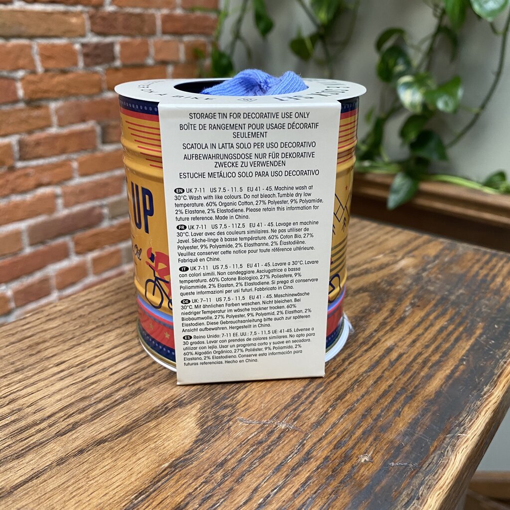 Gentlemen's Hardware Socks in a Can - Cycling