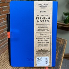 Gentlemen's Hardware Waterproof Notebook - Fishing