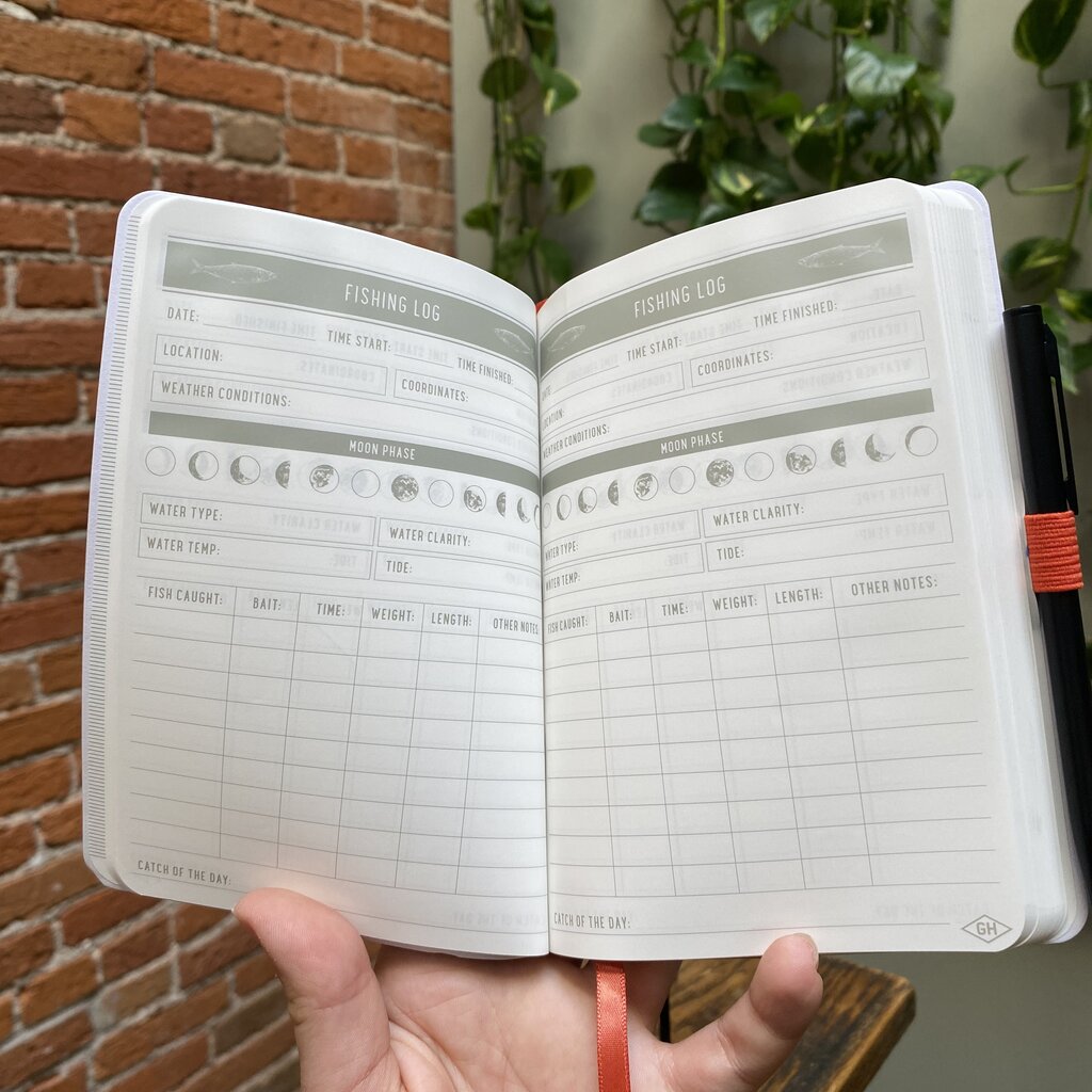 Gentlemen's Hardware Waterproof Notebook - Fishing