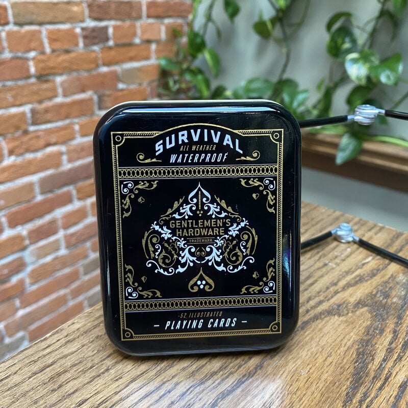 Gentlemen's Hardware Survival Playing Cards