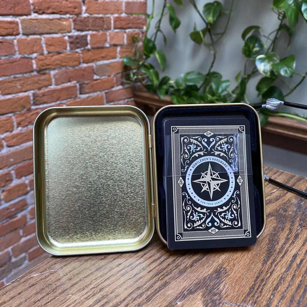 Gentlemen's Hardware Survival Playing Cards