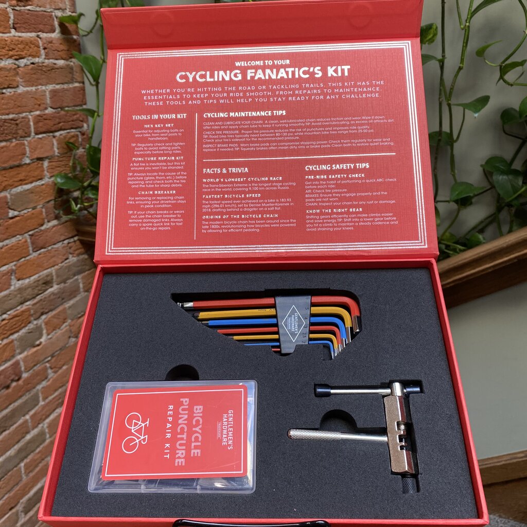 Gentlemen's Hardware Cycling Fanatics Kit
