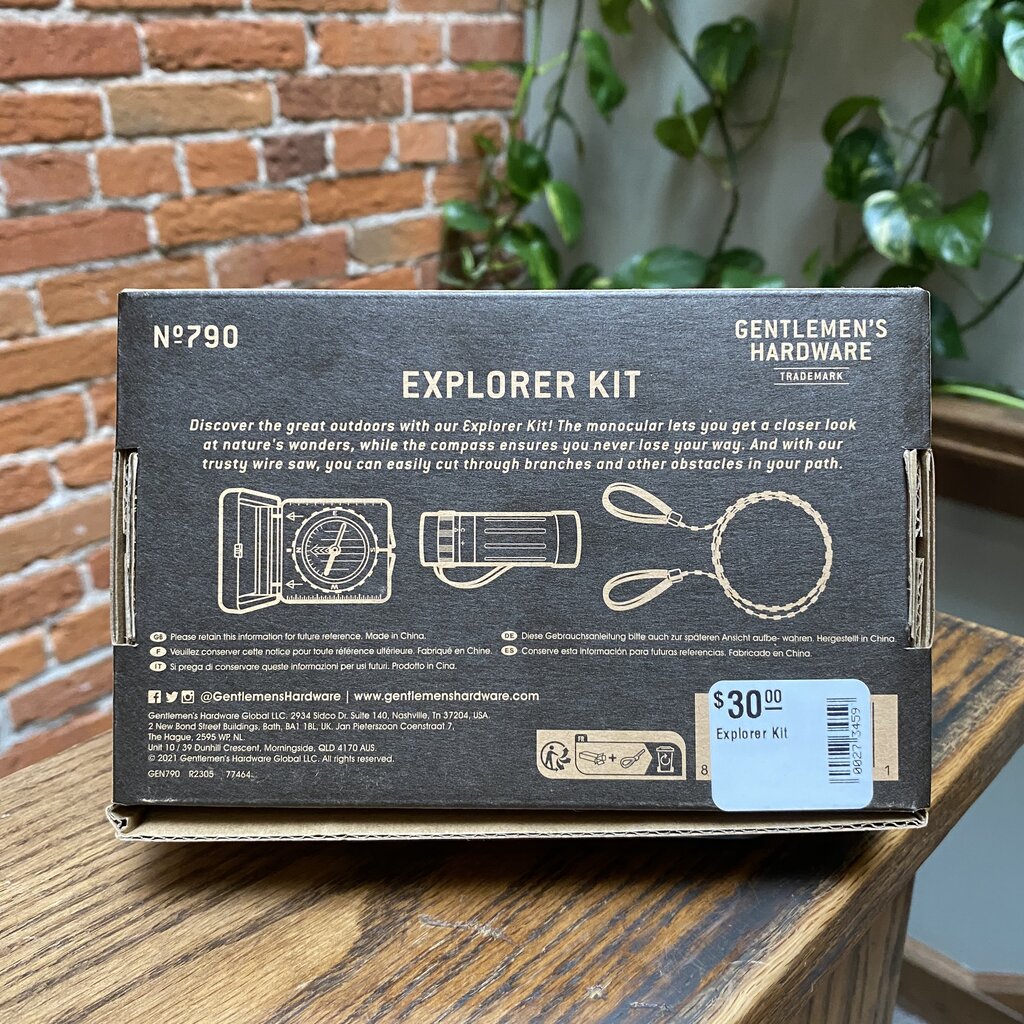 Gentlemen's Hardware Explorer Kit