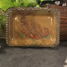 Encore Arts Encore Arts: Rectangular Tray (Fish)
