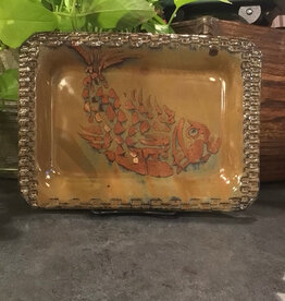 Encore Arts Encore Arts: Rectangular Tray (Fish)