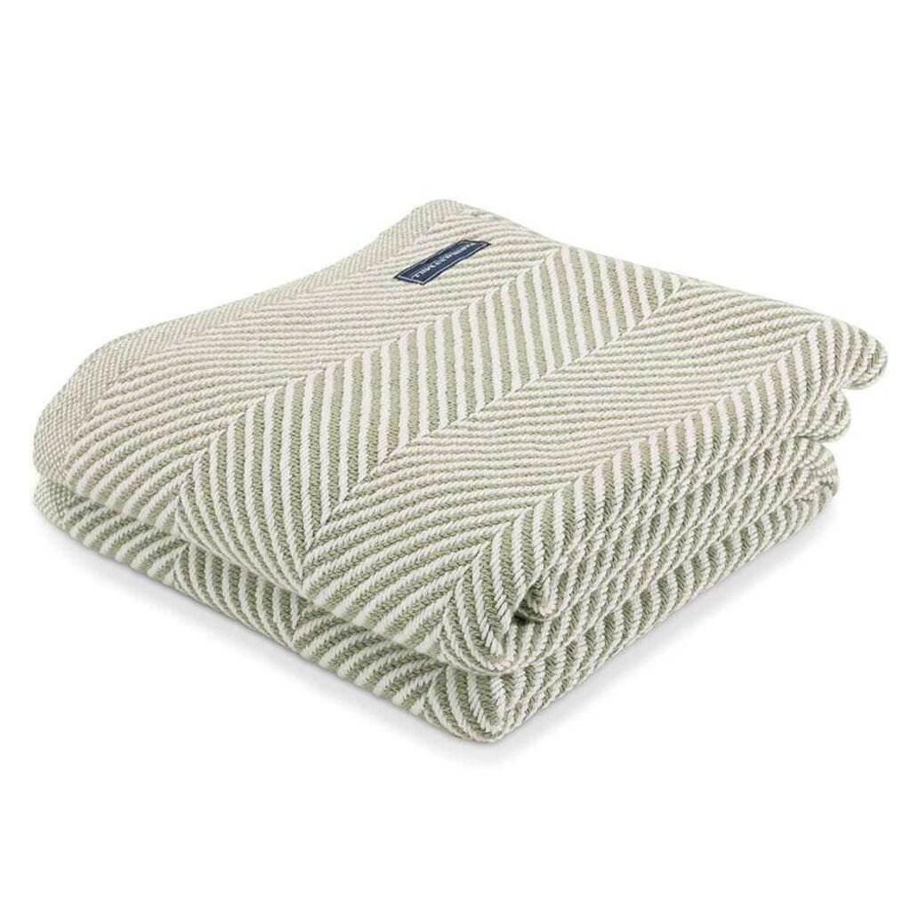 Faribault Mills Monhegan Cotton Throw Without Fringe