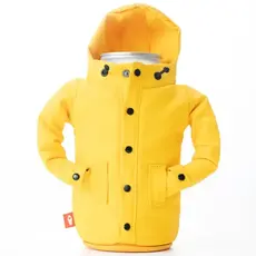 Puffin Drinkware Beverage Koozie The Raincoat - Creamsicle