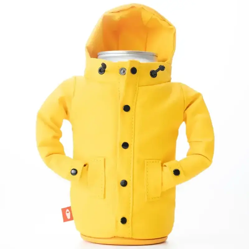 Puffin Drinkware Beverage Koozie The Raincoat - Creamsicle