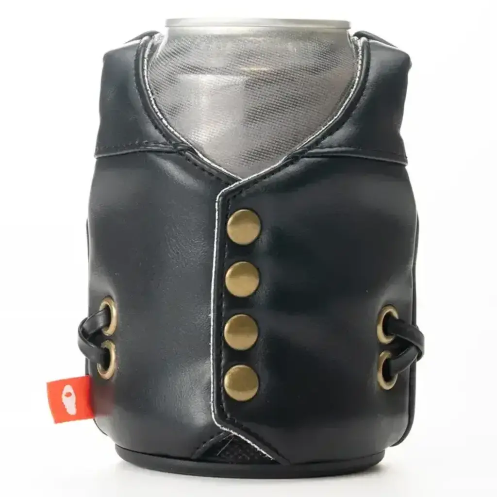 Puffin Drinkware Beverage Koozie The Hog - Motorcycle/Biker Vest