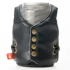 Puffin Drinkware Beverage Koozie The Hog - Motorcycle/Biker Vest