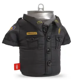 Puffin Drinkware Beverage Koozie the Five-O - Police Officer