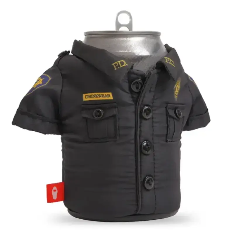 Puffin Drinkware Beverage Koozie the Five-O - Police Officer