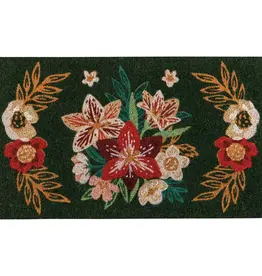 Now Designs by Danica Amaryllis Christmas Doormat
