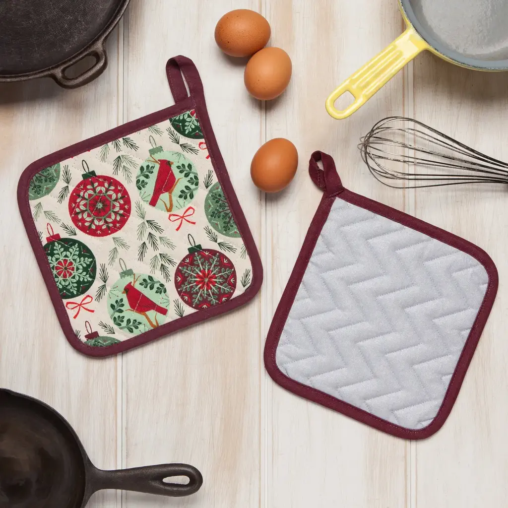 Now Designs by Danica Potholder - Good Tidings Christmas Chef
