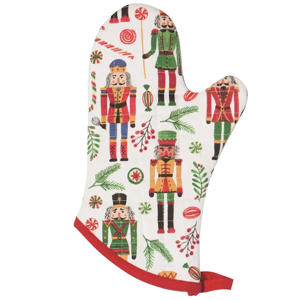 Now Designs by Danica Oven Mitt - Nutcracker Christmas