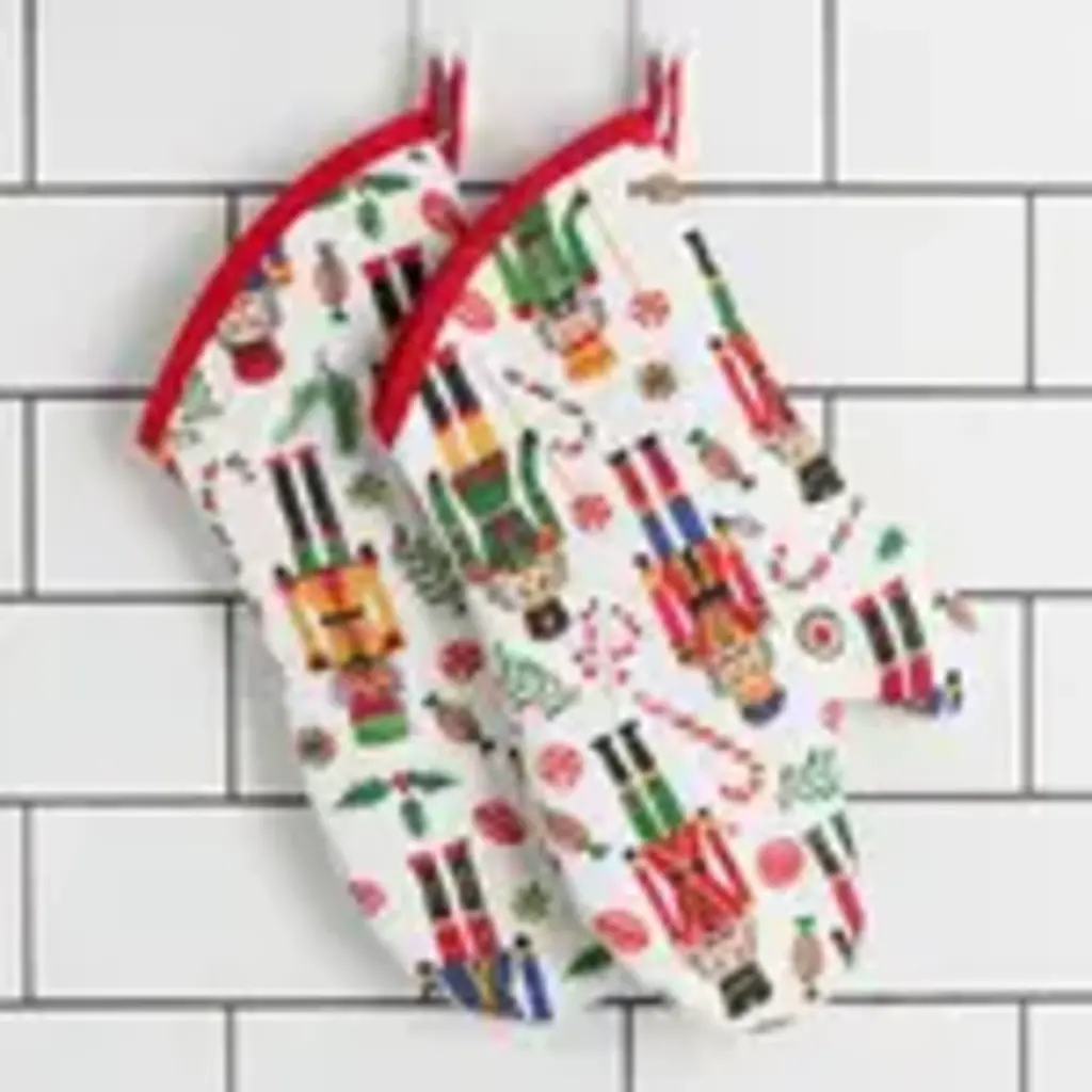 Now Designs by Danica Oven Mitt - Nutcracker Christmas