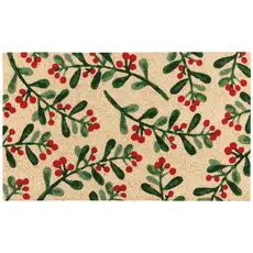 Now Designs by Danica Door Mat - Winterberry Christmas