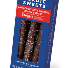 Nordic Sweets- Dark Chocolate Covered Salty Licorice Sticks