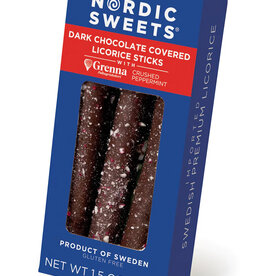 Nordic Sweets- Dark Chocolate Covered Salty Licorice Sticks
