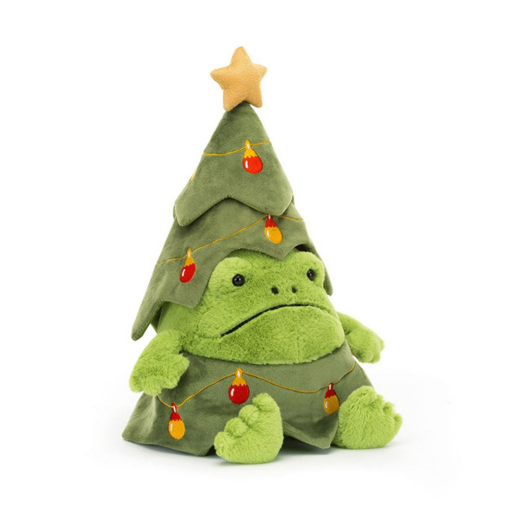 Jelly Cat Jellycat Christmas Tree Ricky Rain Frog