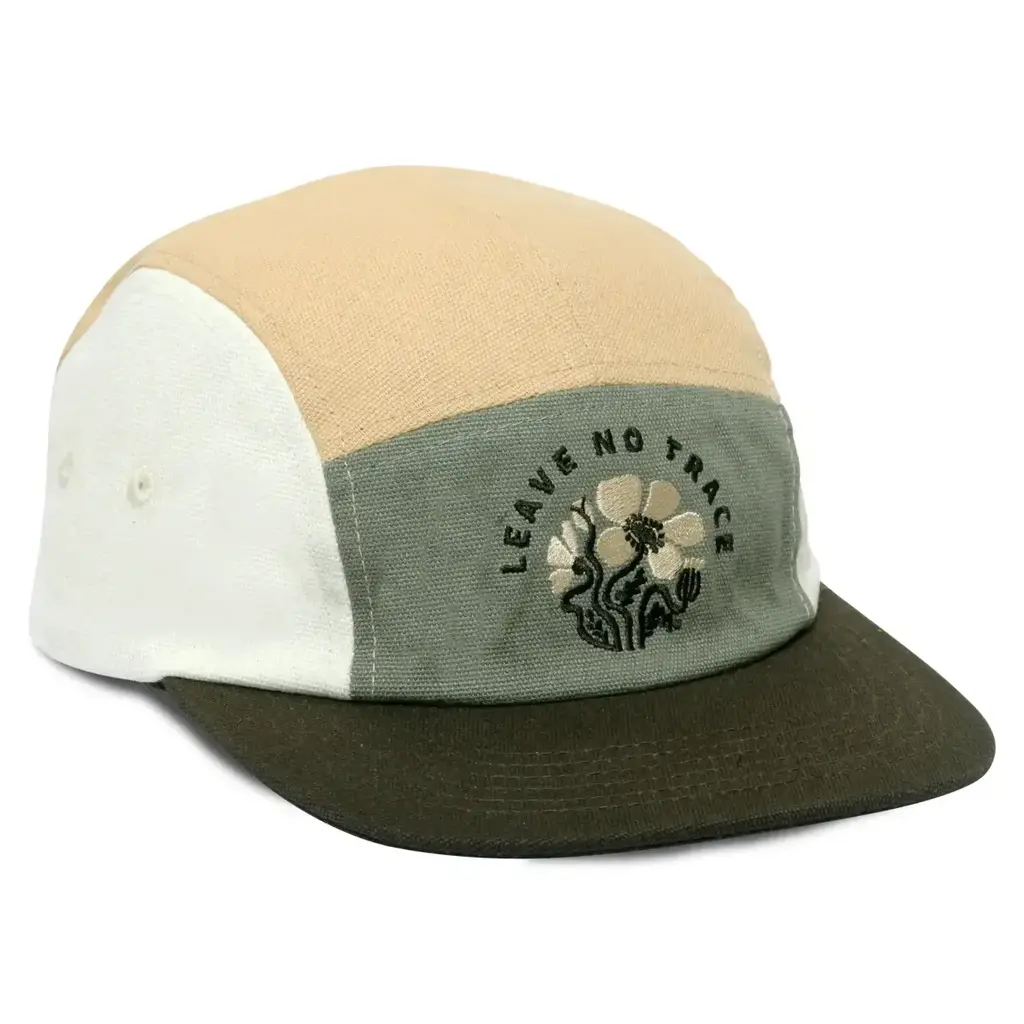 The Landmark Project Camp Hat - Leave No Trace Almond/Forest