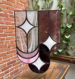 Riot Dog Glass Stained Glass - Cosmic Drips (purple)