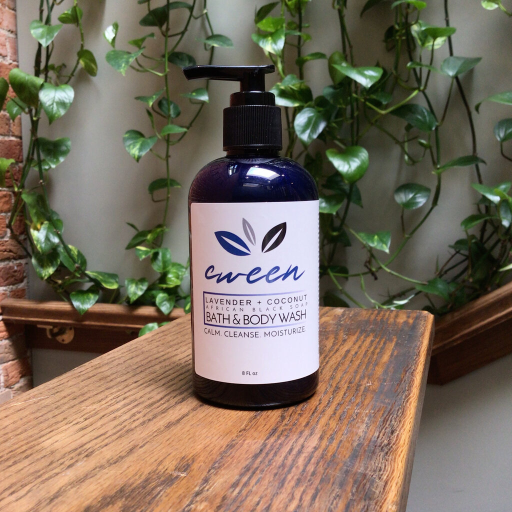 Cween LLC Lavender & Coconut Bath & Body Wash (8 oz)