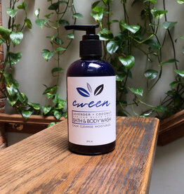 Cween LLC Lavender & Coconut Bath & Body Wash (8 oz)