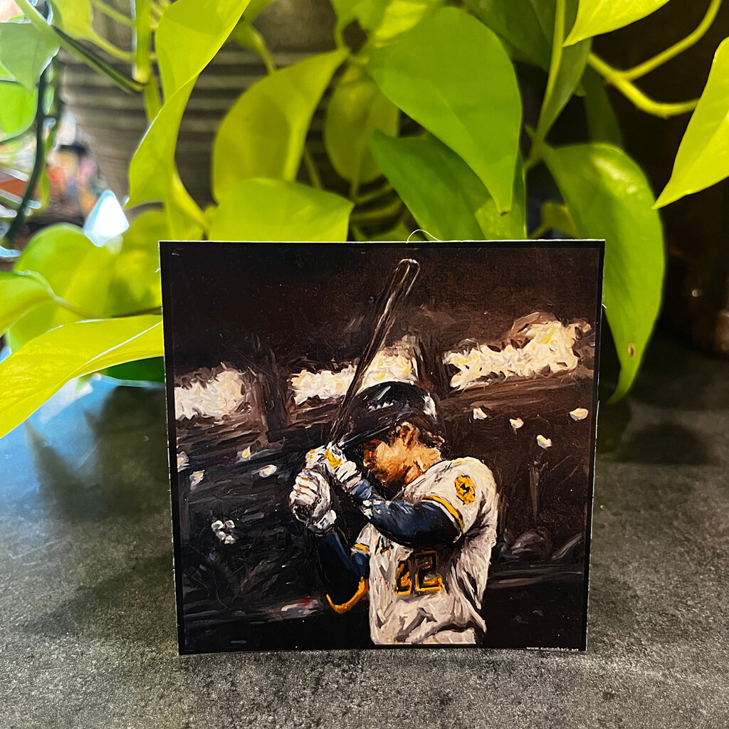 D Fredrick Creations LLC Sticker - Yelich Under Lights