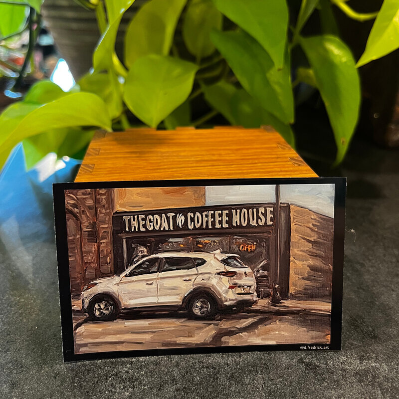 D Fredrick Creations LLC Sticker - The Goat