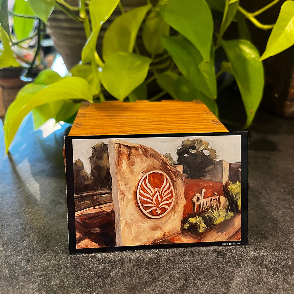 D Fredrick Creations LLC Sticker - Phoenix Park