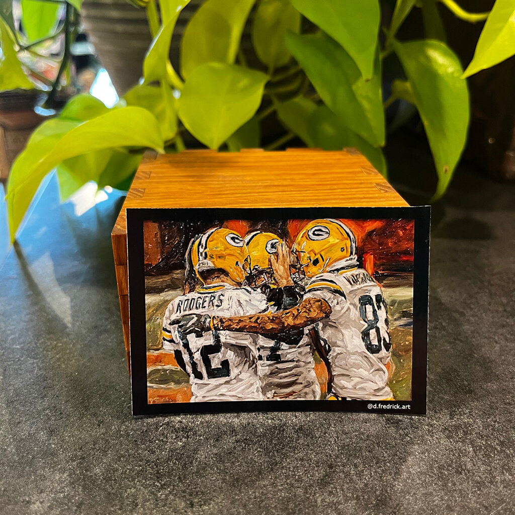 D Fredrick Creations LLC Sticker - Huddle Celebration