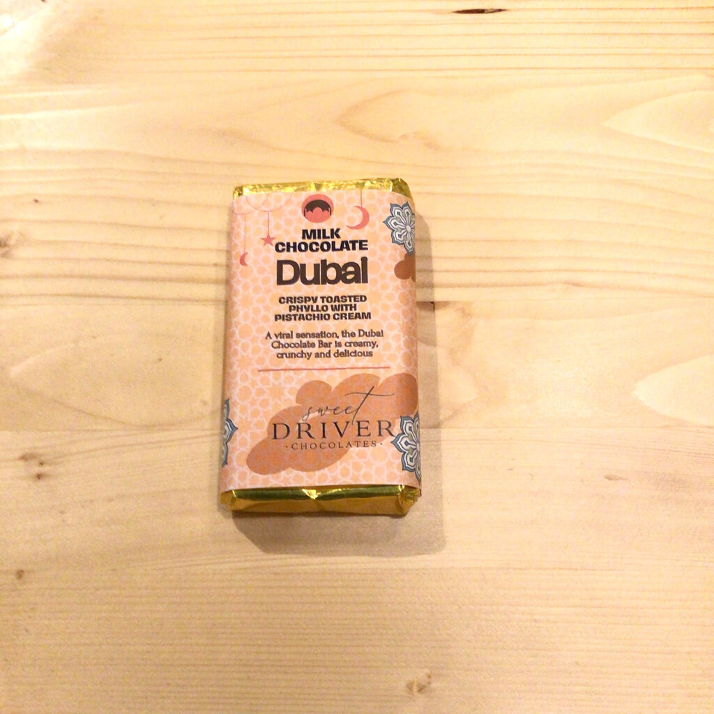 Sweet Driver Chocolates Sweet Driver Chocolates - Milk Chocolate Dubai Bar (Small)