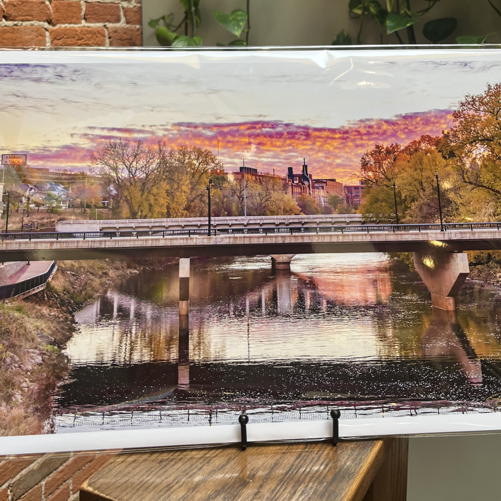 Lloyd Fleig 12x18 - Sunrise on the Eau Claire River Print
