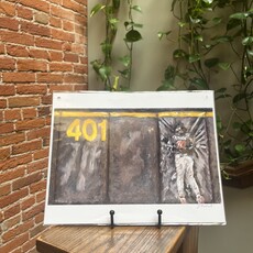 D Fredrick Creations LLC 8.5x11 Print - Yelich Crash