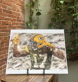 D Fredrick Creations LLC 8.5x11 Print - Devante Adams 2