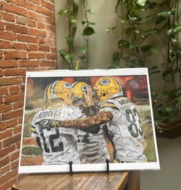 D Fredrick Creations LLC 8.5x11 Print - Huddle Celebration