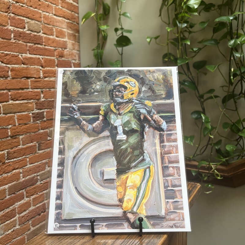 D Fredrick Creations LLC 8.5x11 Print - Micah Parsons