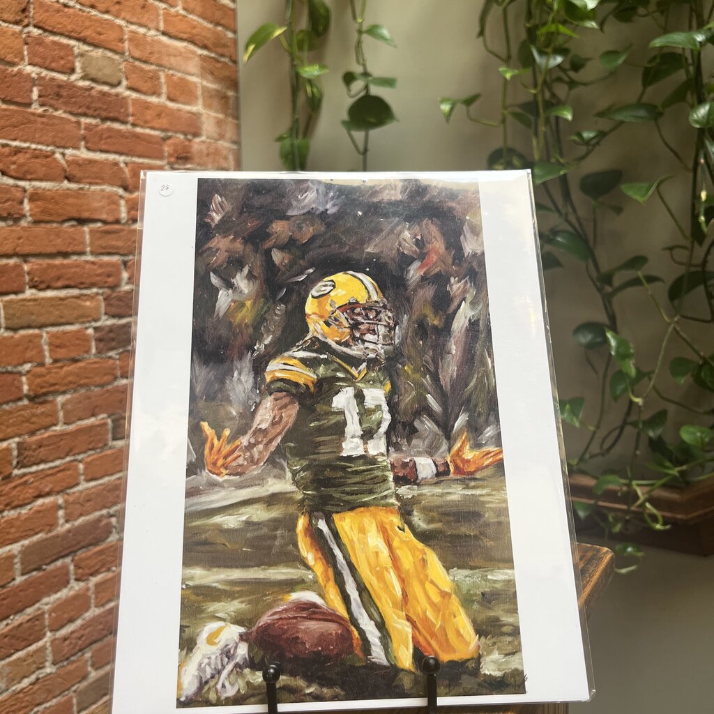 D Fredrick Creations LLC 8.5x11 Print - Devante Adams