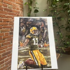 D Fredrick Creations LLC 8.5x11 Print - Devante Adams