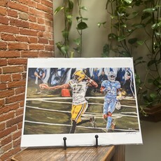 D Fredrick Creations LLC 8.5x11 Print - Devante v Lions