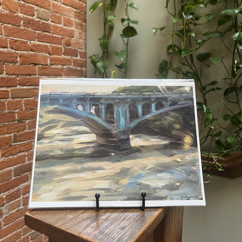 D Fredrick Creations LLC 8.5x11 Print - Dewey St Bridge