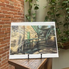 D Fredrick Creations LLC 8.5x11 Print - Express Stadium Stairs