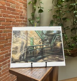 D Fredrick Creations LLC 8.5x11 Print - Express Stadium Stairs