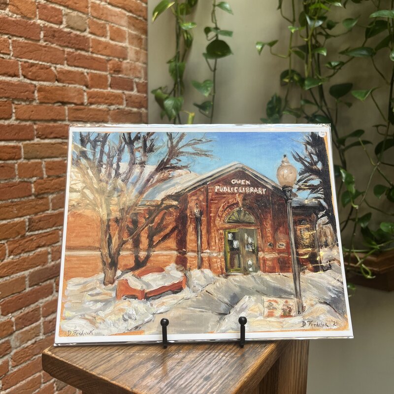 D Fredrick Creations LLC 8.5x11 Print - Owen Library