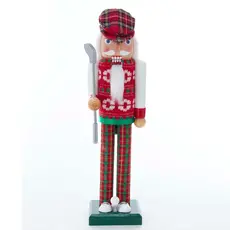 Volume One Nutcracker - Red/Green Golfer